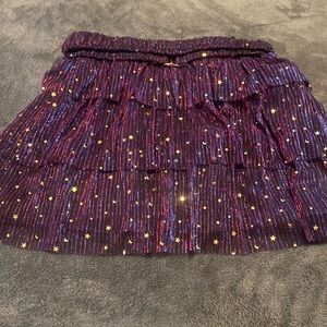 Mini skirt shimmery